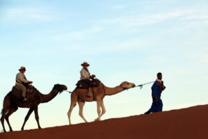 David-and-Aimee-on-camels